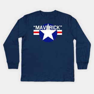 Maverick Kids Long Sleeve T-Shirt